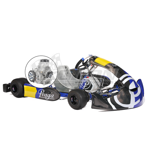> 15 ans - Kart PRAGA 125 boite 6 vitesses Cat KZ Factory