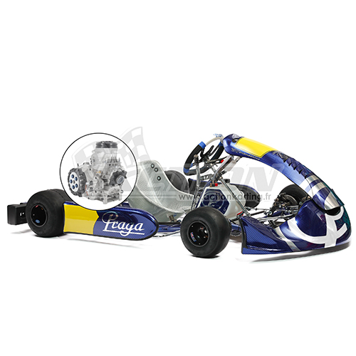 > 15 ans - Kart PRAGA 125 boite 6 vitesses Cat KZ Factory