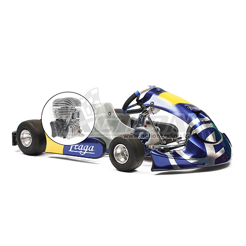 8 - 12 ans - Kart Mini 60 Praga - Vortex Mini 60cc