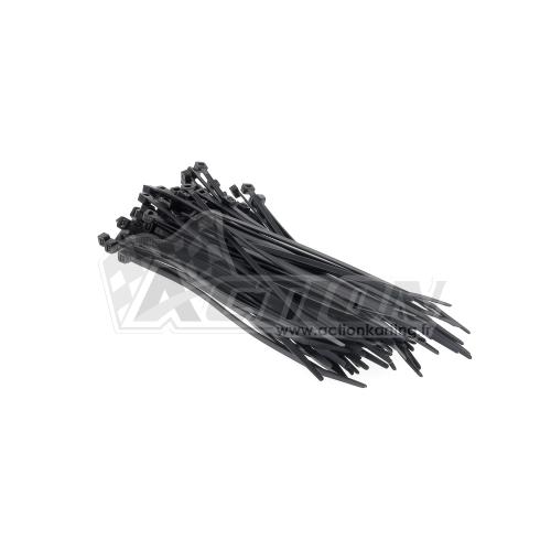 Pack de 100 colliers type rilsan 4,8 x 190 mm