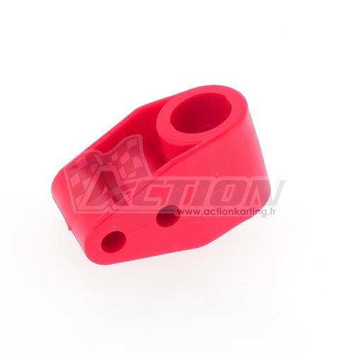 Palier de colonne plastique, rouge