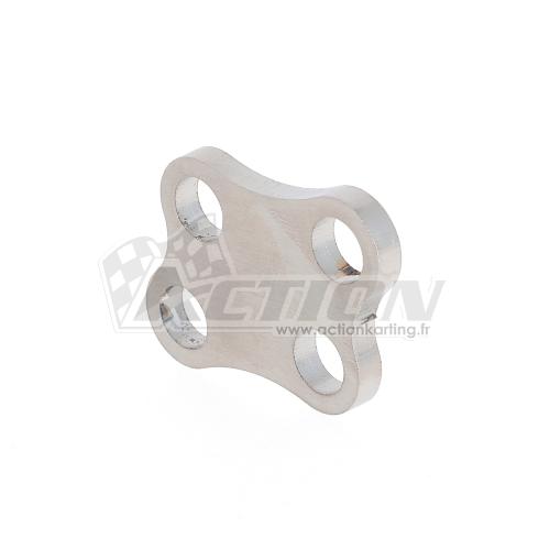 Patte adaptation 4 trous support pédales IPK, l'unité