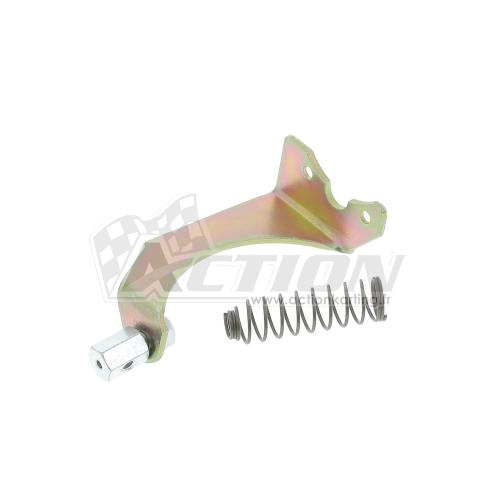 Patte support cable accel. Gazelle + ressort compression
