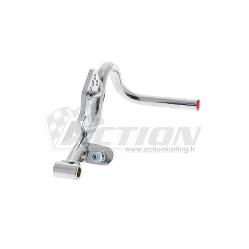 Pédale chromée - IPKarting - Dark (h.190mm)