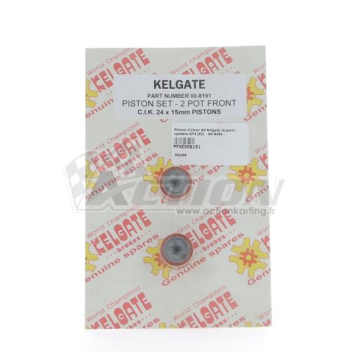 Pistons d'étrier AV Kelgate, la paire - système GT4 (KZ) - 00-8191