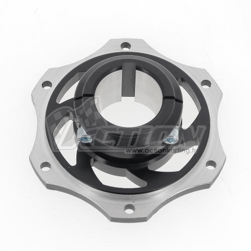 Porte disque AR Ø40 mm | Alu anodisé Noir