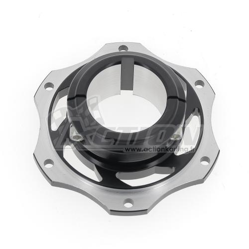 Porte disque AR Ø50 mm | Alu anodisé Noir