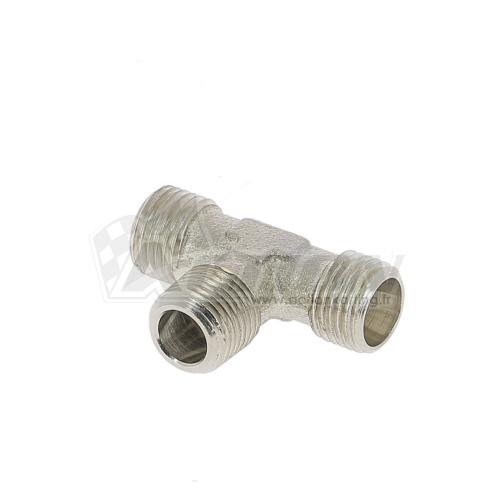 Raccord durite aviation M10x100 en T