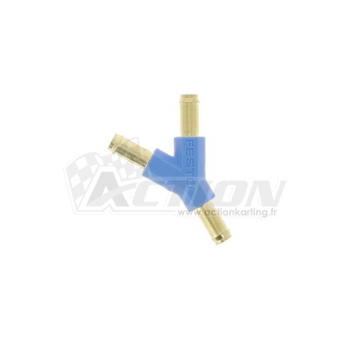 Raccord durite essence FESTO laiton Y
