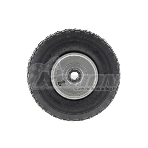 Roue de chariot Ø20 renforcée - flasque aluminium