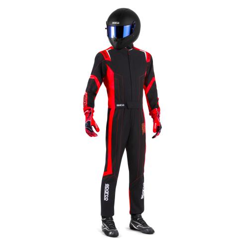 Sparco Thunder Combinaison De Karting Professionnelle - Approuvée CIK-FIA - Enfant Et Adulte