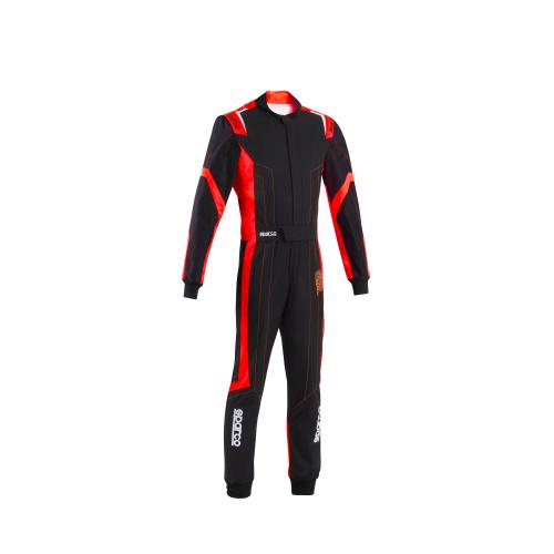Combinaison Sparco THUNDER ADVANCED - Noir/Rouge - ENFANT