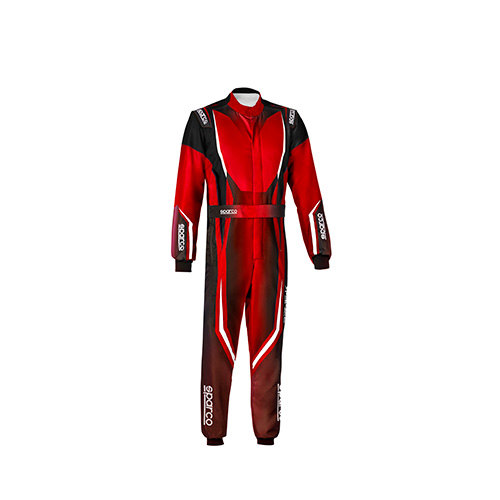 Combinaison Sparco PRIME-K 2024 - Noir/Rouge - ADULTE