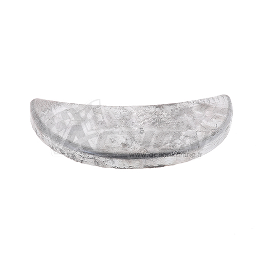 Plomb / Gueuse de lestage 5 kg (demi-lune)