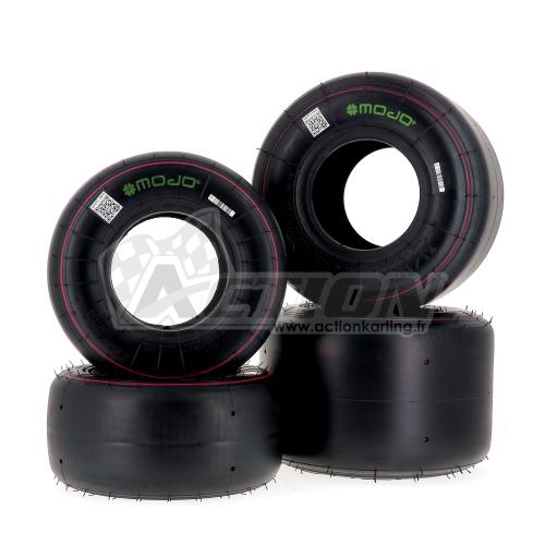 Set de 4 pneus kart MOJO D2XX (Cat. Endurance)