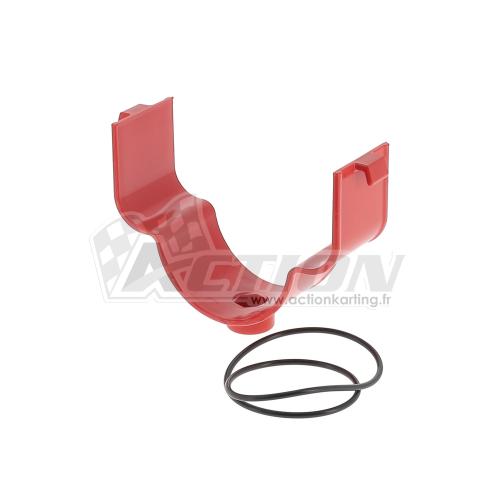 Support boîte à air NOX plastique rouge