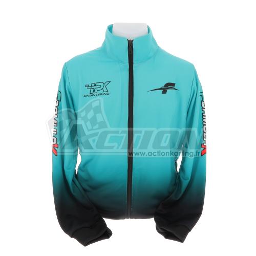 Sweat zipp&eacute; &agrave; d&eacute;co d&eacute;grad&eacute;e - FORMULA K