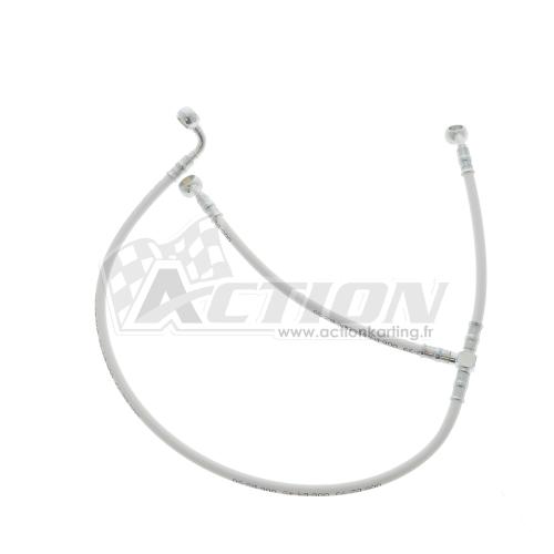 Durite frein aviation AR V2/V3 (blanche)