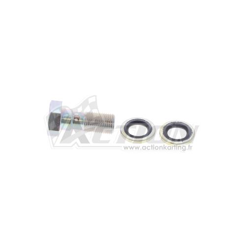 Vis banjo 10x24 + 2 joints Kelgate