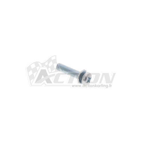 Vis corps pompe essence Mikuni rectangle | M4x15 mm