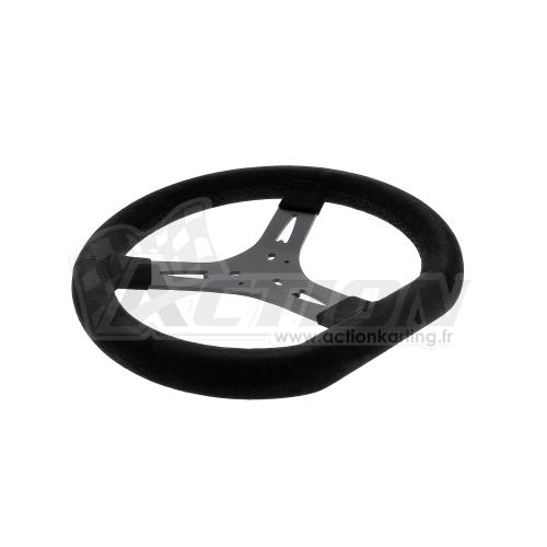 Volant F1 alcantara noir