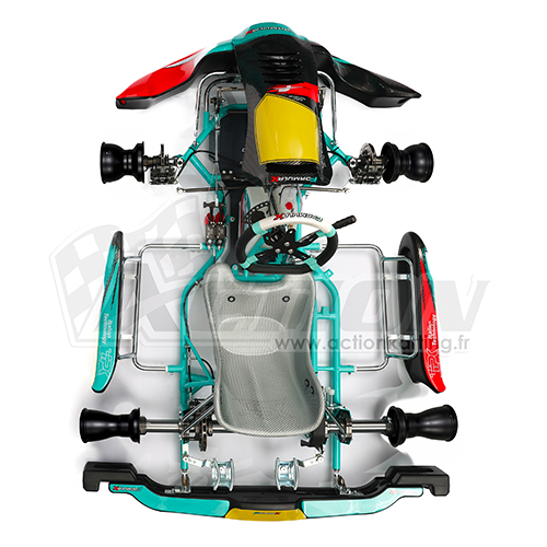 Châssis FORMULA K DRAGON EVO 3 KZ FR - 1030x50 - Fusée Ø 25 mm