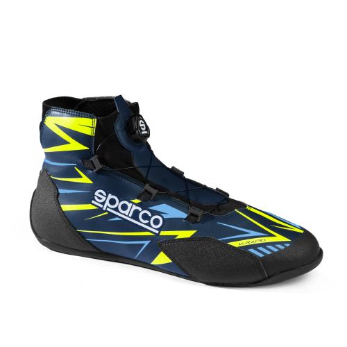 Bottines Sparco K-RAPID ROTORE bleu/jaune