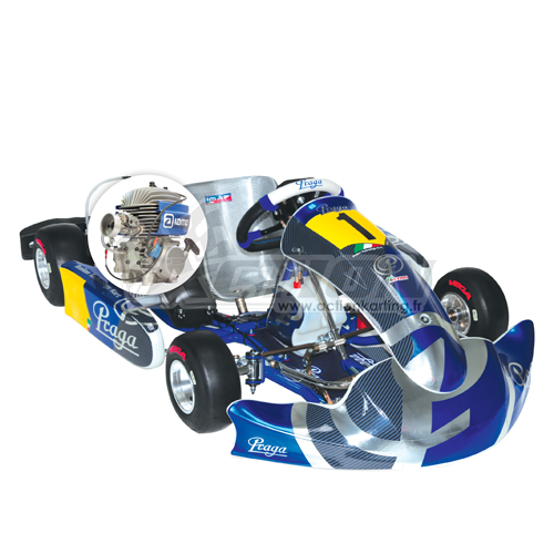 7 - 11 ans -Kart Minime Praga - Iame Gazelle 60cc