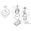 Ecrou embase 6mm HONDA 160/200/270 - Illustration n°2