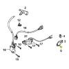 Boulon H 6x12 Carter ventil. HONDA 120 > 390 - Illustration n°1