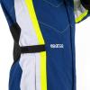 Combinaison Sparco KERB ADVANCED KID - Bleu/Jaune/Blanc - ENFANT - Illustration n°7
