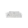Bride platine aluminium plate 28x92 - Illustration n°3