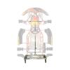 Chariot vertical porte kart à roulettes - Illustration n°2