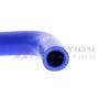 Durite à eau siliconnée renforcée - Bleu - 1 m - Coudée 90° - AF RADIATOR - Illustration n°2