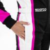 Combinaison Sparco KERB SPECIAL LADY noir/rose/blanc - ADULTE S : 166-168 cm | 60-64 kg - Illustration n°5