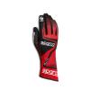 Gants Sparco RUSH rouge/noir - Illustration n°1