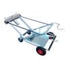 Chariot de piste DALMI électrique 2 roues pleines + 2 roulettes pivotantes - Illustration n°2