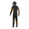 Combinaison Sparco THUNDER ADVANCED - Noir/Orange - ENFANT - Illustration n°3