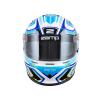 Casque Zamp RZ 42 CMR blanc/bleu (type Praga) - Illustration n°2