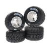 Set de 4 roues Vega W6 (pluie) montés sur jantes aluminium - Illustration n°1