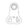 Colonne de direction 450 mm - IPK Monster - ap.2025 - Illustration n°4