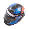 Casque Zamp RZ 42 CMR bleu/orange - Illustration n°3