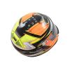 Casque Zamp RZ 42 CMR orange/jaune (type OK1) - Illustration n°2
