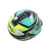 Casque Zamp RZ 42 CMR vert/argent (type Formula K) - Illustration n°2