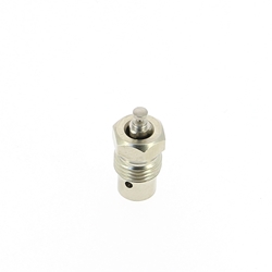 R18 Ensemble diffuseur, siège acier, pointeau caoutchouc d.1,6 mm (pour ressort 11,7 mm)