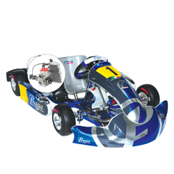 10 - 13 ans - Kart Praga Cadet IPK + Rotax Minimax