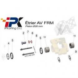 Kit réparation étrier AV R1 FRM