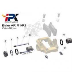 Kit réparation étrier AR R1/R2/Dark
