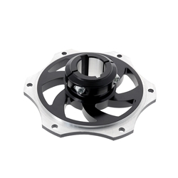 Porte couronne Ø30 mm | Alu anodisé Noir