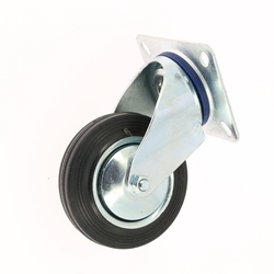 Roulette chariot  pivotante - base 100x80